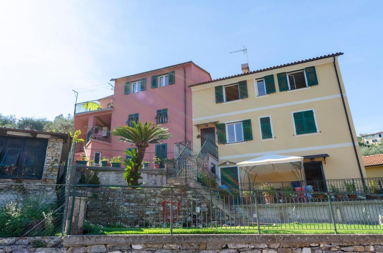 Alla Casa Rosa, Peaceful Apartment Surrounded By Greenery With Free Parking, Wifi & Air Conditioning Рапалло Екстер'єр фото