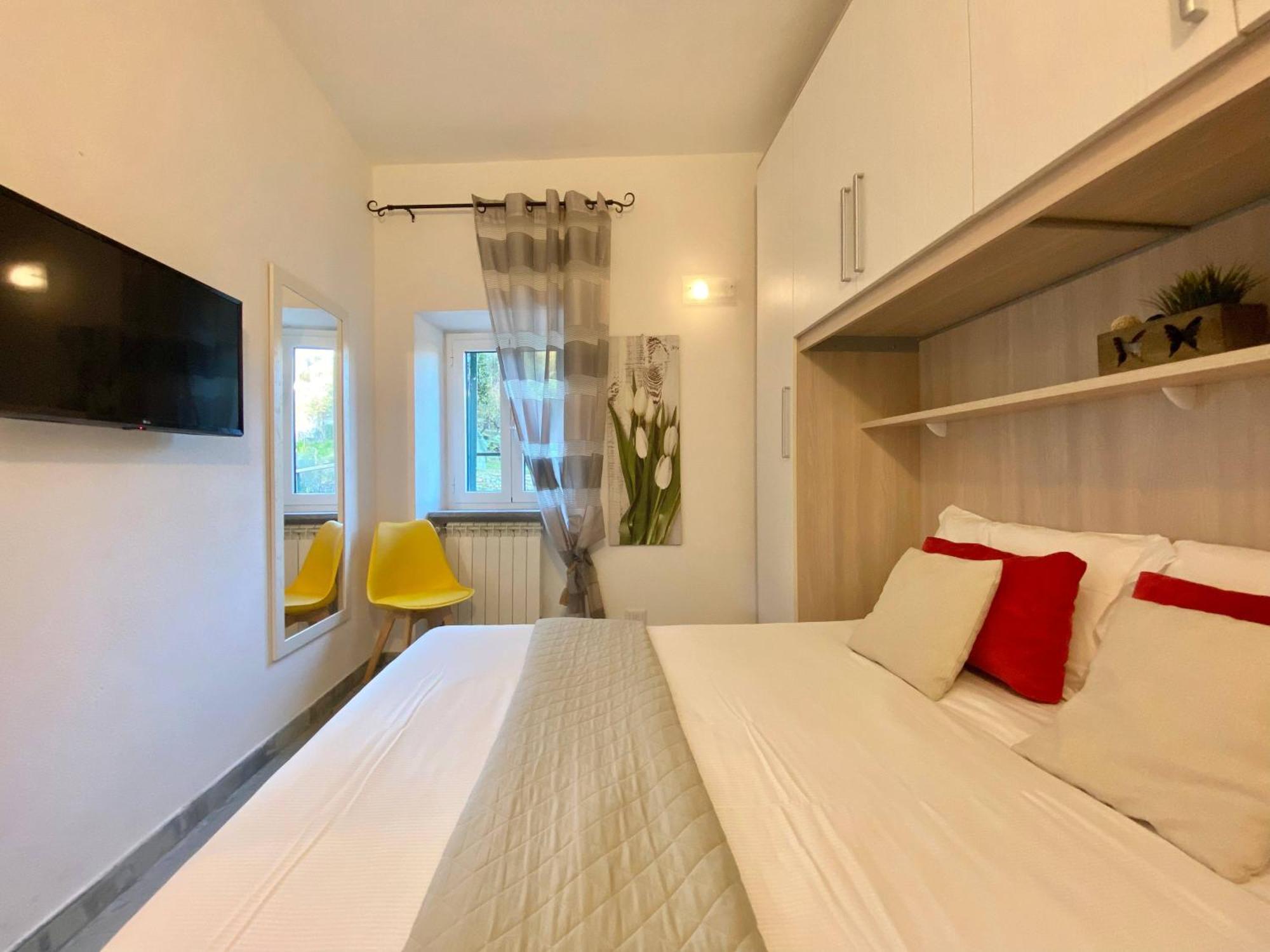 Alla Casa Rosa, Peaceful Apartment Surrounded By Greenery With Free Parking, Wifi & Air Conditioning Рапалло Екстер'єр фото